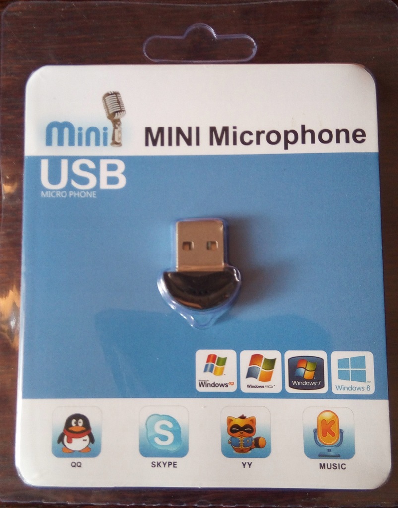 Mini mikrofon USB - natychmiast/W-wa