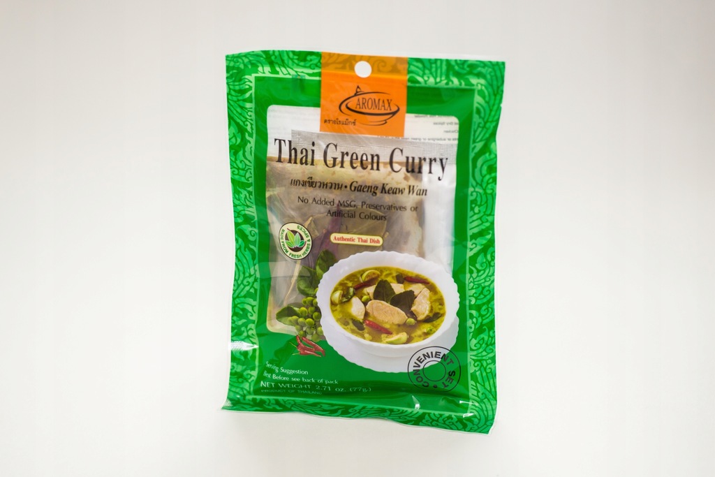 AROMAX Mieszanka przypraw Thai zielone curry 77g