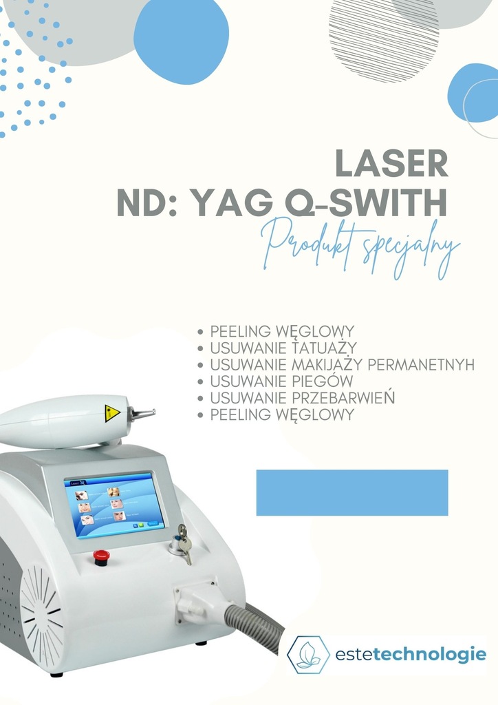 Peeling węglowy - laser kosmetyczny