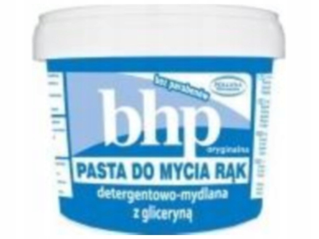 BHP Pasta do mycia rąk detergentowa-mydlana z 500g