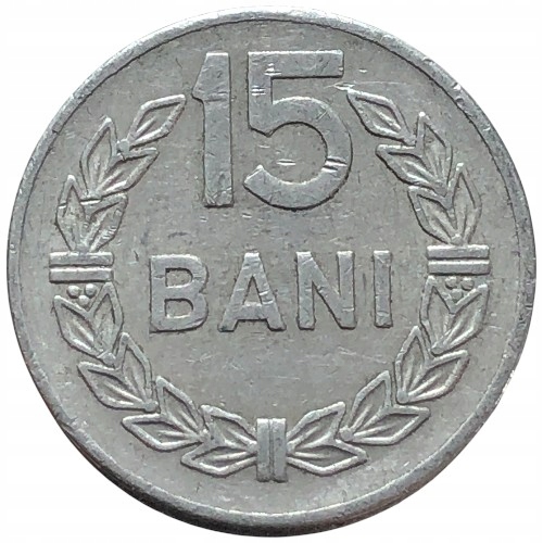 60409. Rumunia - 15 bani - 1975r.