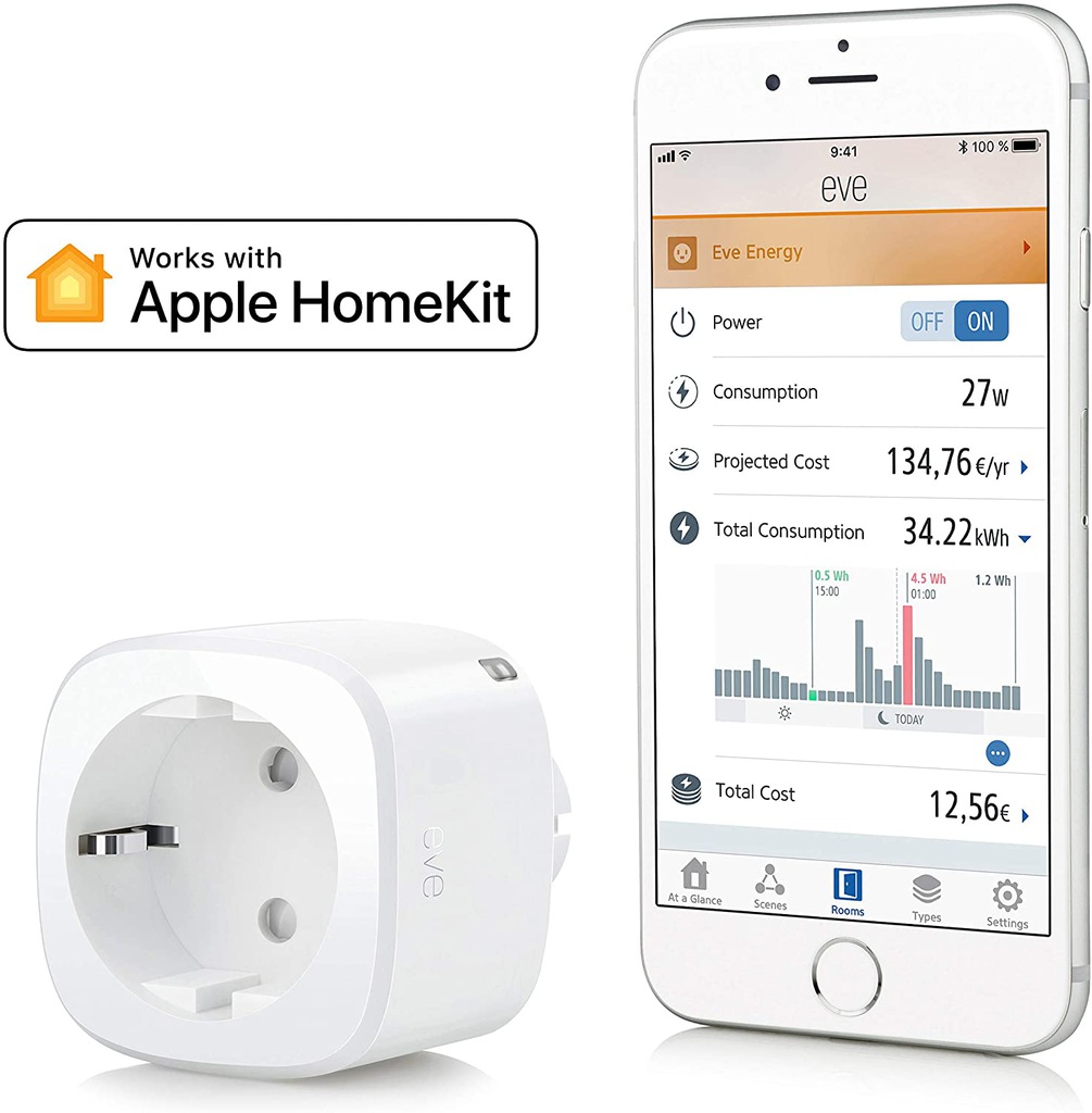 Inteligentne gniazdko Elgato Eve Energy HomeKit 12682657748