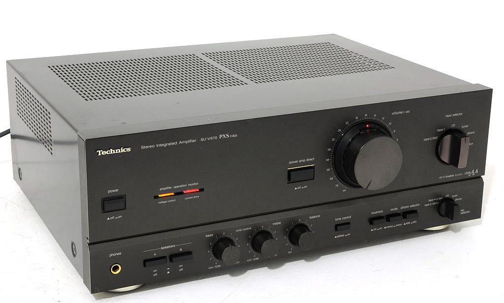TECHNICS SU-V670 TOPOWY WZMACNIACZ STEREO !