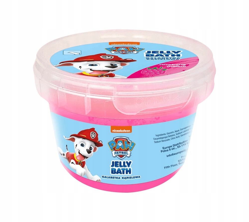Paw Patrol Jelly Bath galaretka kąpielowa Malina 1 13320461774