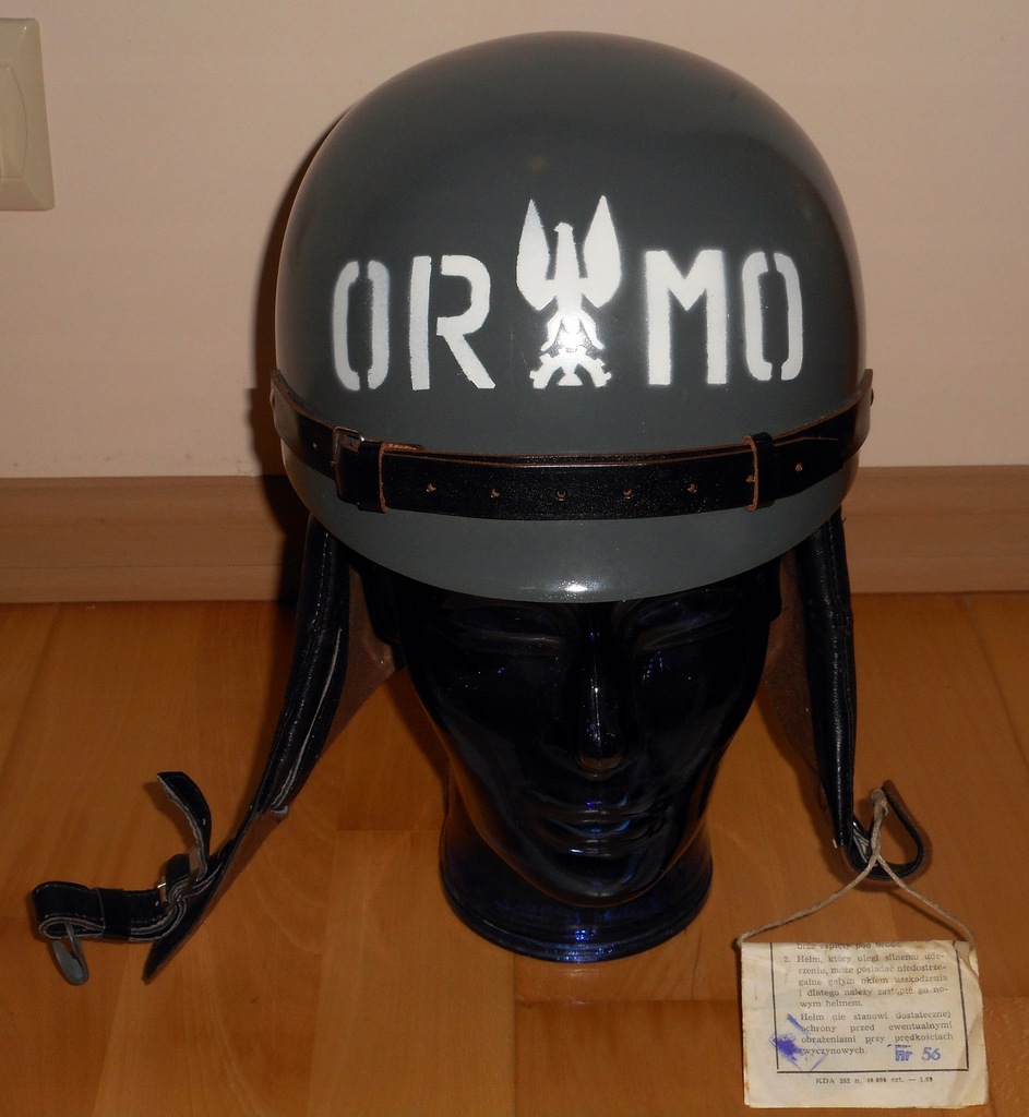 KASK ORMO MOTOCYKLOWY ORMO / MO/ PRL nowy - 7799119735 - oficjalne ...