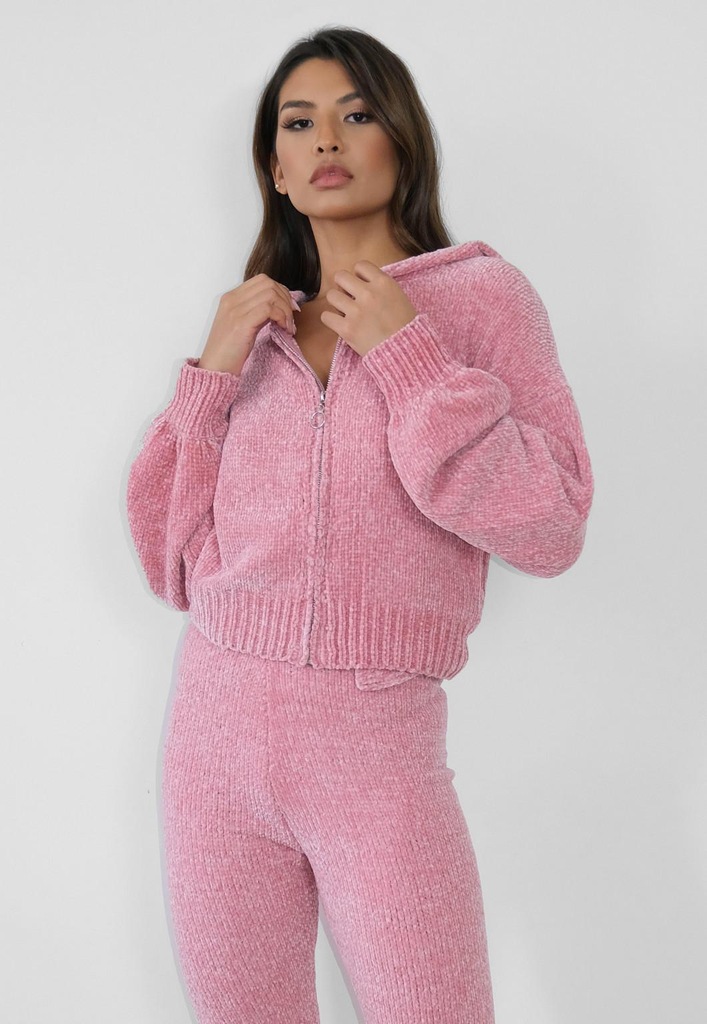 08K139 MISSGUIDED__MK1 SZENILOWA BLUZA KAPTUR_M/L