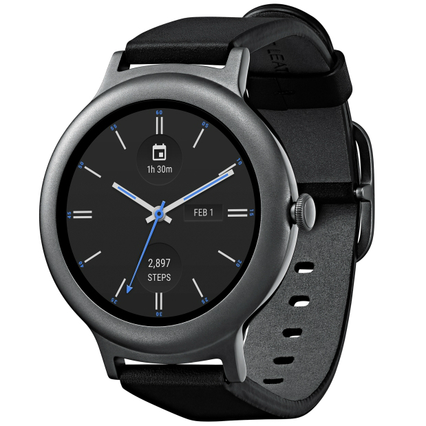 lg watch style titanium