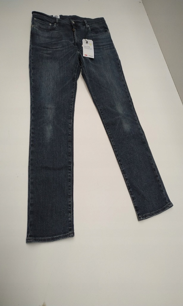 SPODNIE JEANSY MĘSKIE LEVIS 511 SLIM GRANAT 36 32