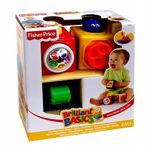 Aktywne Klocki FISHER PRICE 74121