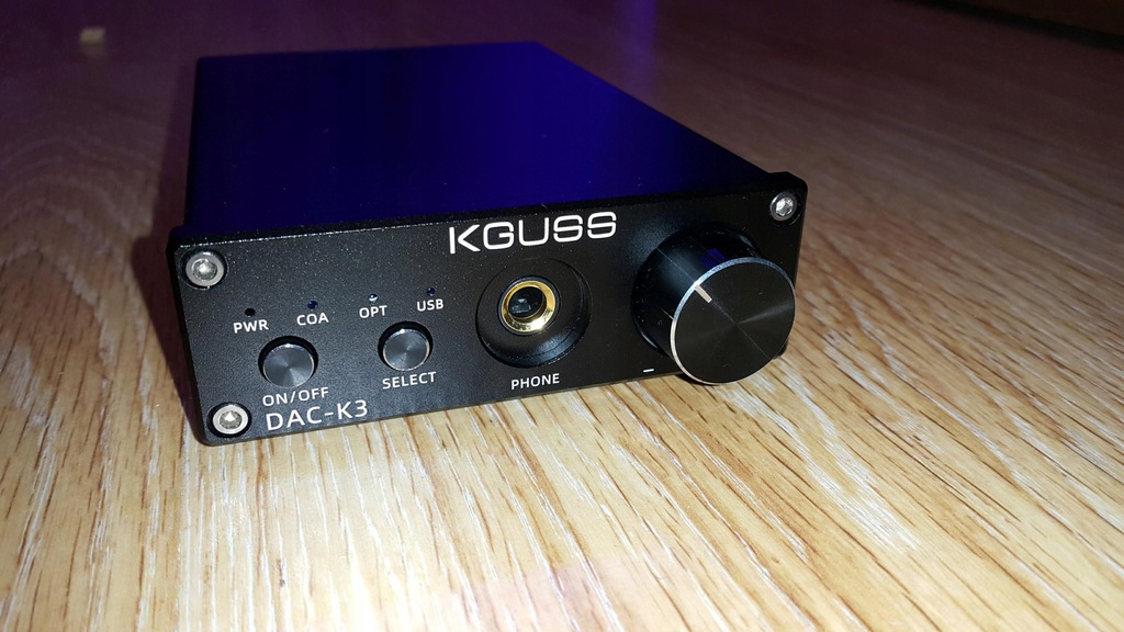 KGUSS DAC-K3 TPA6120 (jak FX-AUDIO DAC-X6) 8713992527