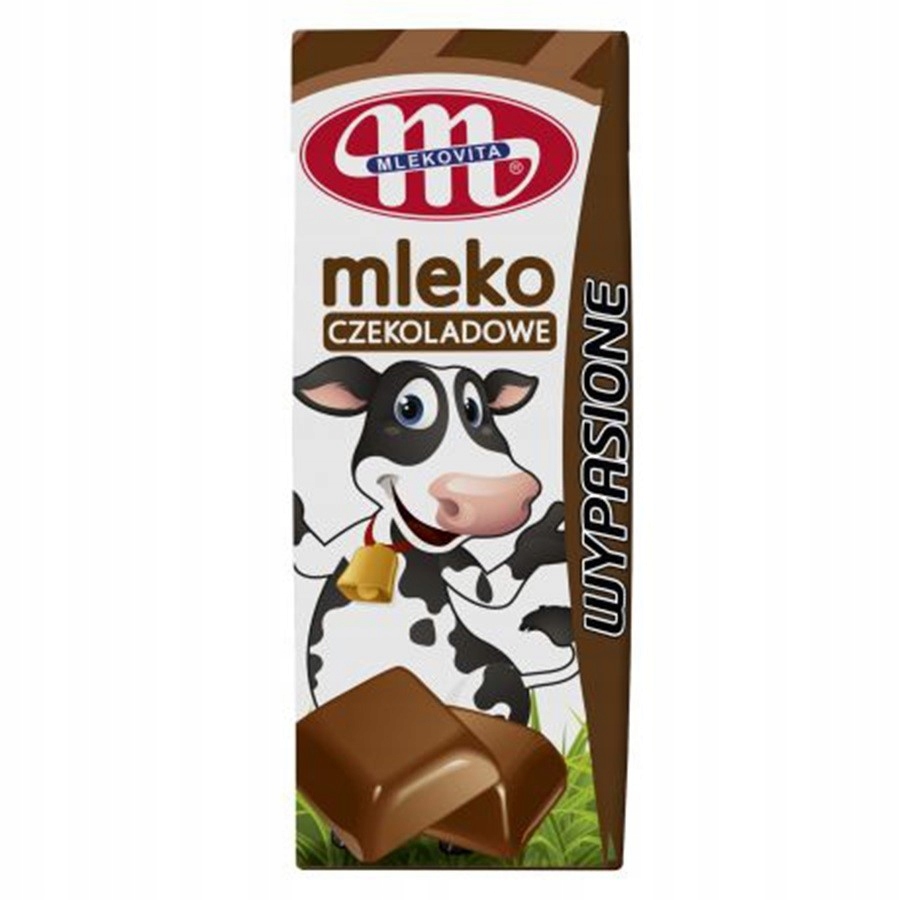 Mleko UHT Wypasione czekoladowe Mlekovita, 200ml