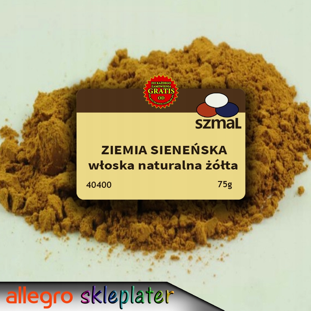 Pigment ziemia sieneńska włoska żółta 75g 40400