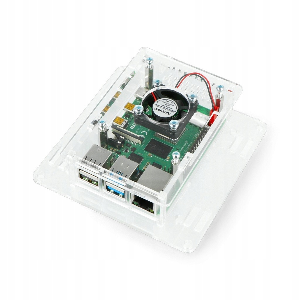 Obudowa do Raspberry Pi 4B - akrylowa Vesa V2