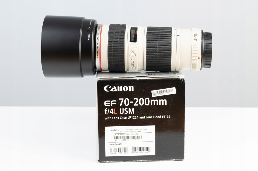 Obiektyw Canon EF 70-200 mm f/4L USM