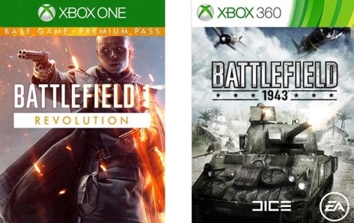Battlefield 1 Revolution + 1943 Xbox One kod klucz