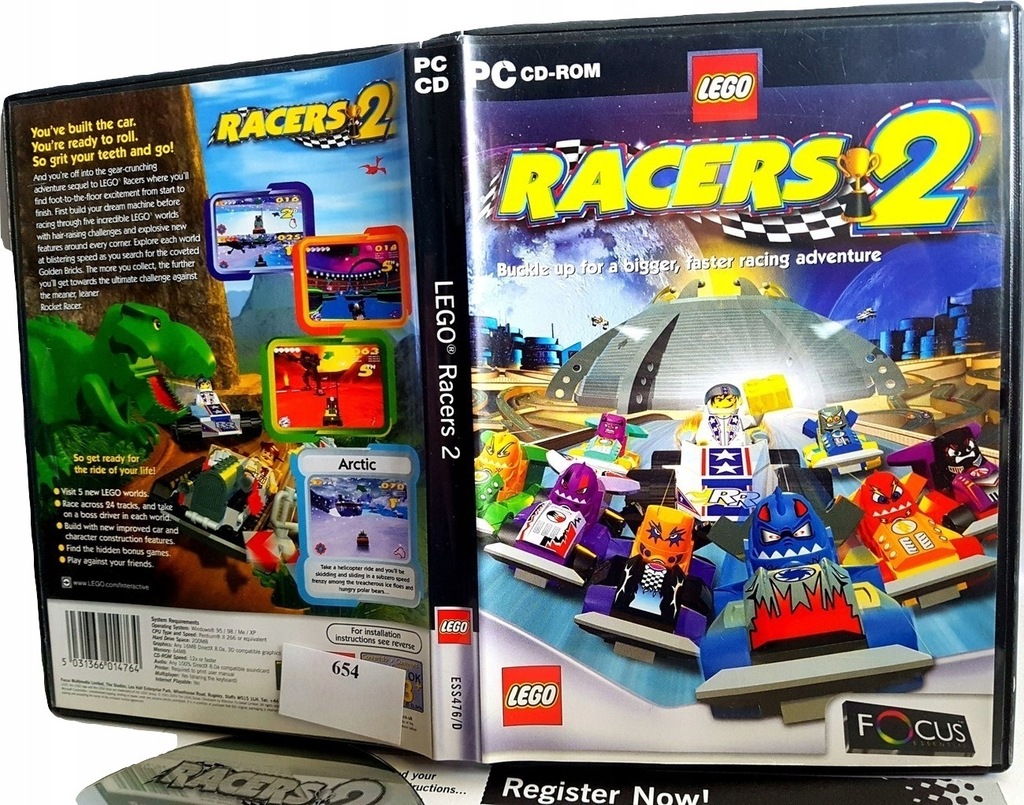 LEGO RACERS 2 - SUPER KOLOROWE WYŚCIGI DLA DZIECI - 10828602588 ...