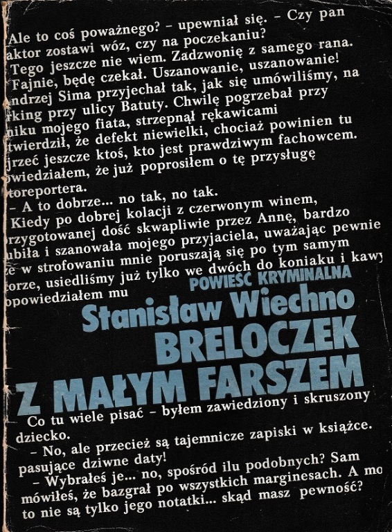 Stanisław Wiechno - Breloczek z małym farszem