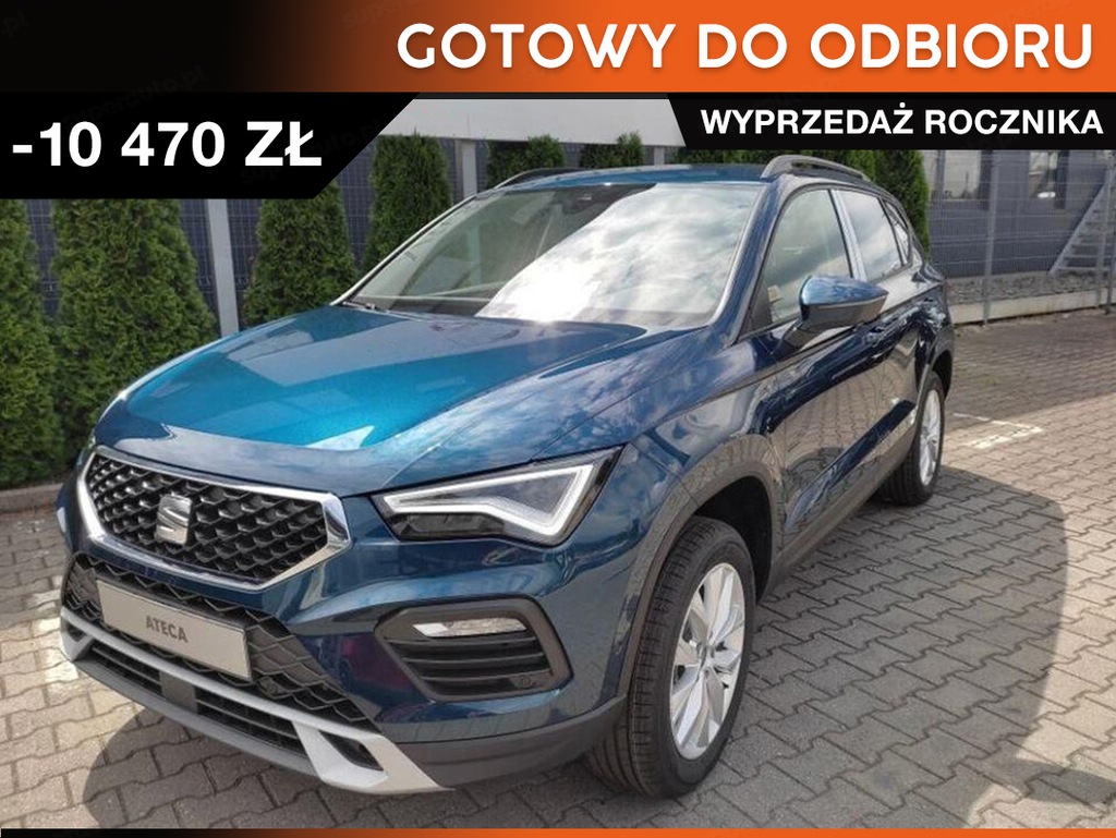 SEAT Ateca Style 1.5 TSI 150KM Kamera cofania Tapicerka Dinamica