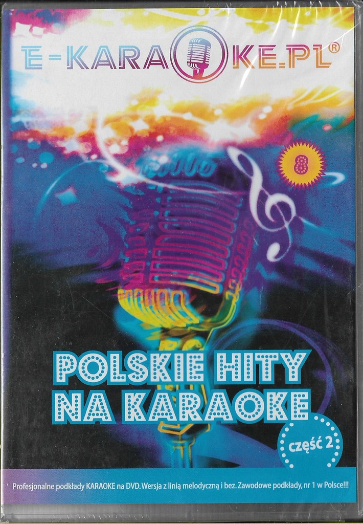 Polskie hity na karaoke cz.2 DVD NOWY folia