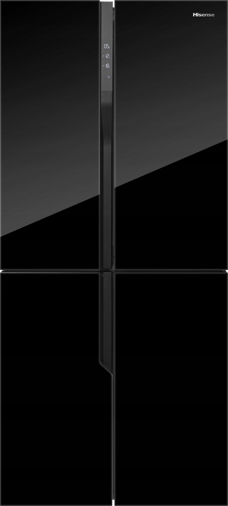 Lodówka Multi door HISENSE RQ562N4GB1 czarne szkło