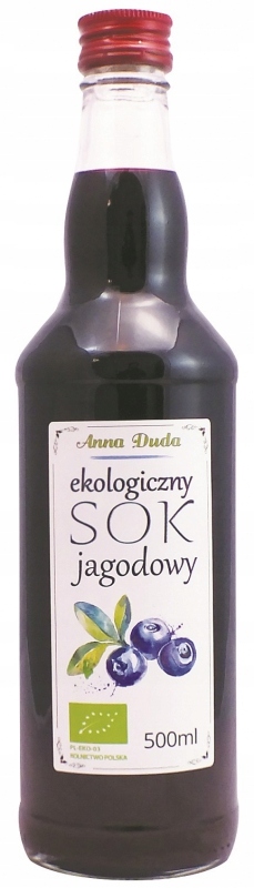 SOK JAGODOWY NFC BIO 500 ml - ANNA DUDA