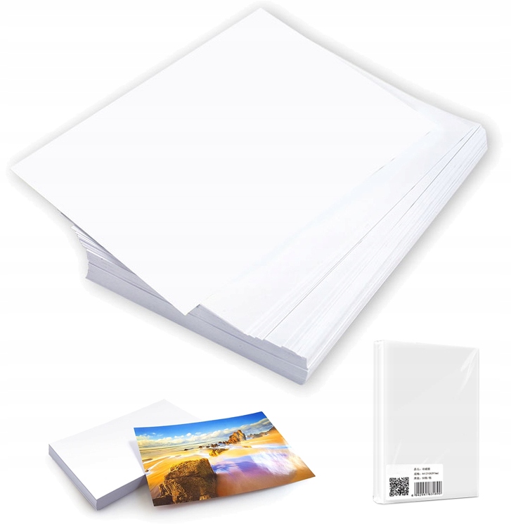 PAPIER FOTOGRAFICZNY BŁYSZCZĄCY A4 180g 100szt