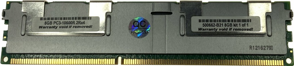 Pamięć RAM do serwera HP ECC REG DDR3 DIMM 8GB 1333MHz DUAL