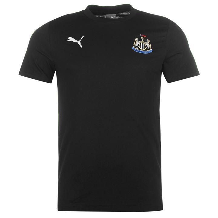 PUMA Koszulka Męska NewCastle bawełna CZARNA M