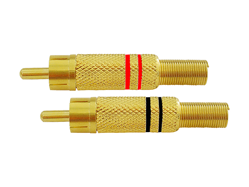 WTYK RCA CINCH GOLD Z ODGIĘTKA 0029G ZESTAW