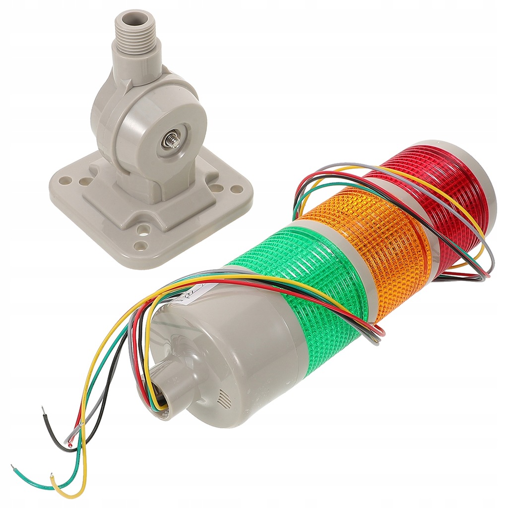 SYGNALIZATOR LED Z 3 WARSTWOWĄ WIEŻĄ I BRZĘCZYKIEM 24V