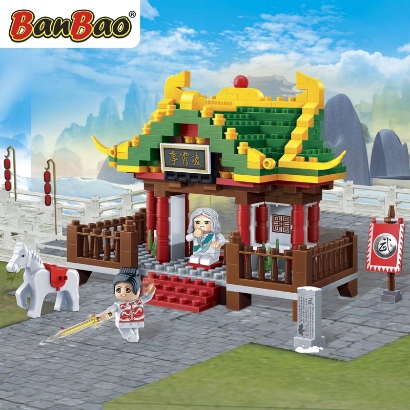 Klocki BanBao 6609 Dynastia Tang Świątynia górska
