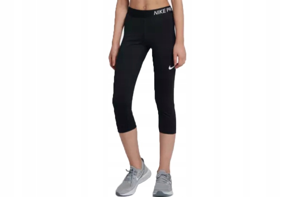 NIKE GIRL'S PRO CAPRI 3/4 (L) Dziecięce Legginsy