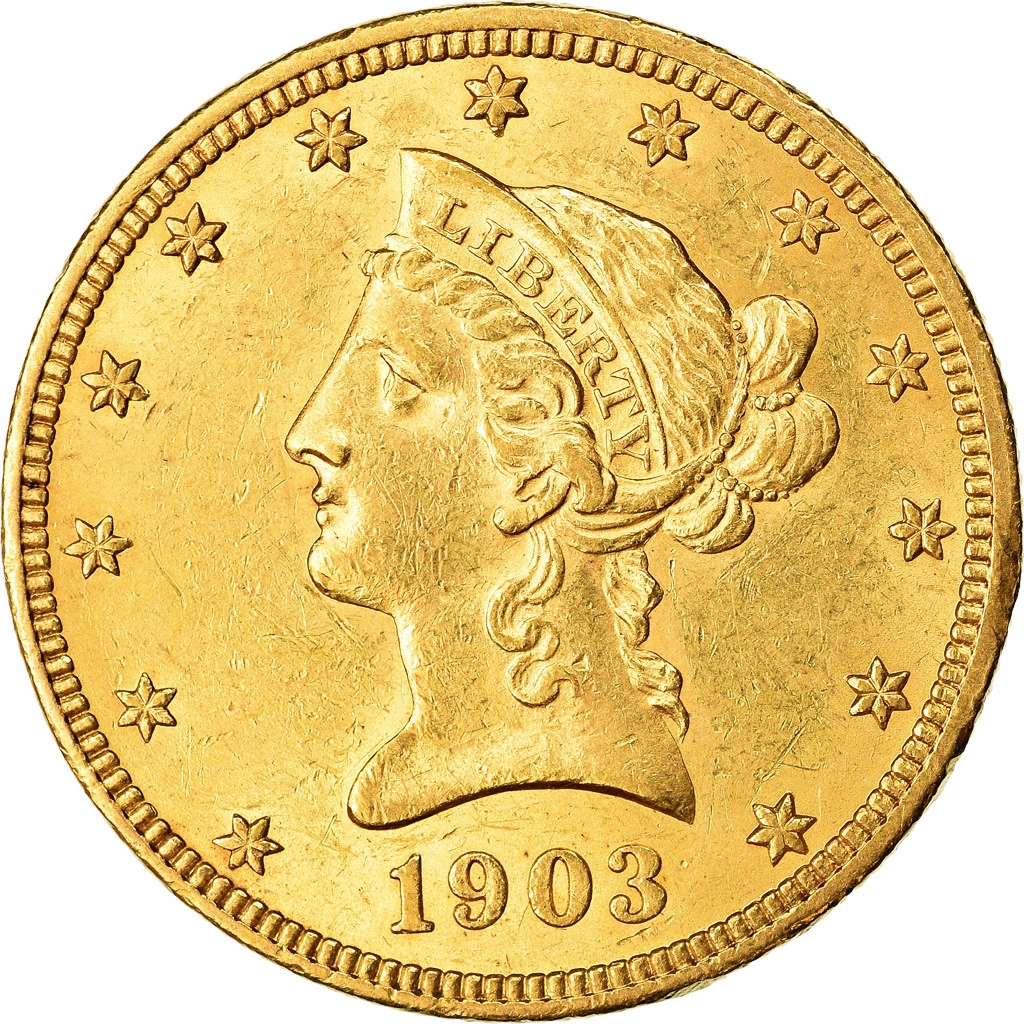 Moneta, USA, Coronet Head, $10, Eagle, 1903, U.S.