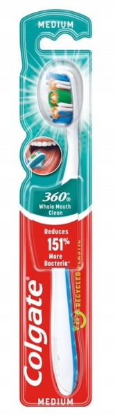 CHEMIA COLGATE SZCZOTECZKA 360 MEDIUM