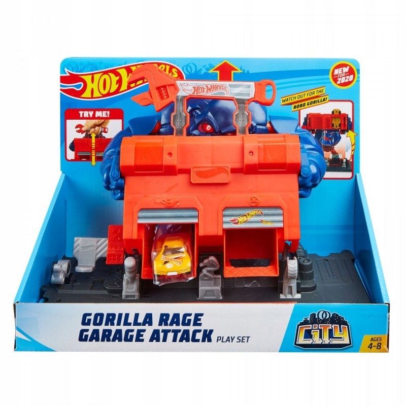 Atak Goryla City ELEMENT DO ZESTAWU TOR HOT WHEELS