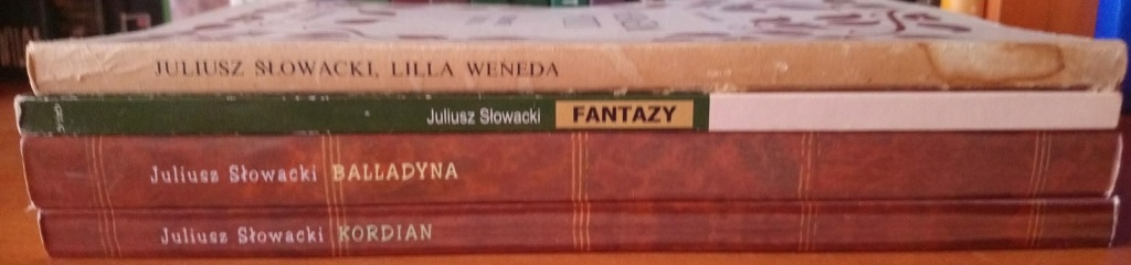 Pakiet książek - Juliusz Słowacki
