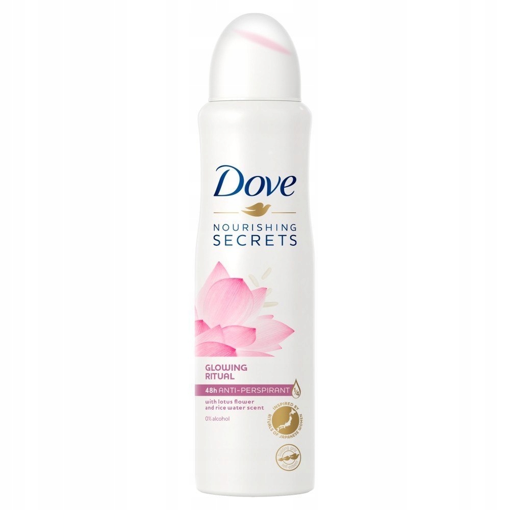 Dove Nourishing Secrets Dezodorant spray 48H Glowi