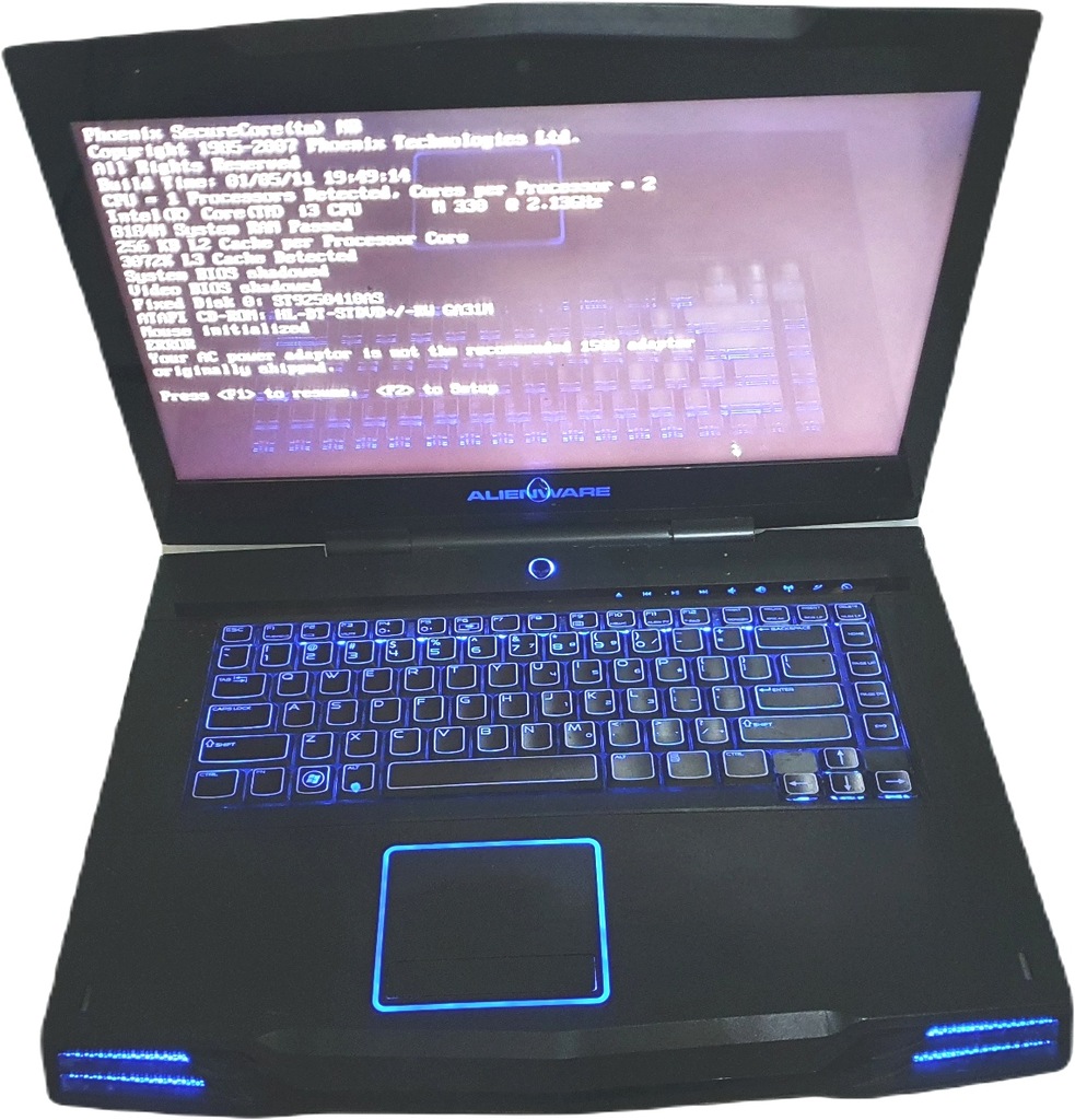Laptop Dell Alienware M15x 15,6" P08G