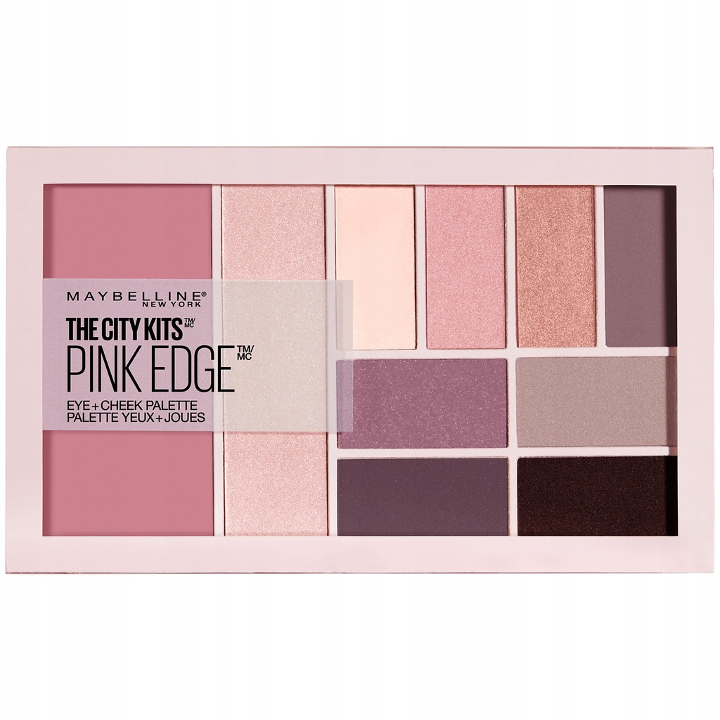 Maybelline paleta do makijażu Pink Edge 12g The Ci