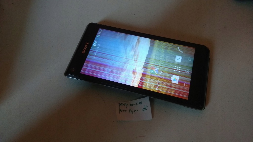 Sony xperia L c2105 wada lcd sprawna + bateria