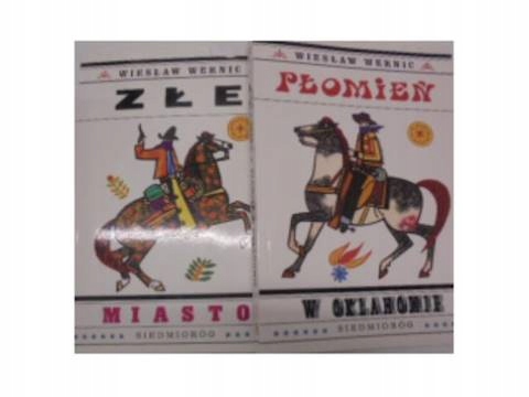 Płomień w Oklahomie. Złe Miasto - Wiesław Wernic