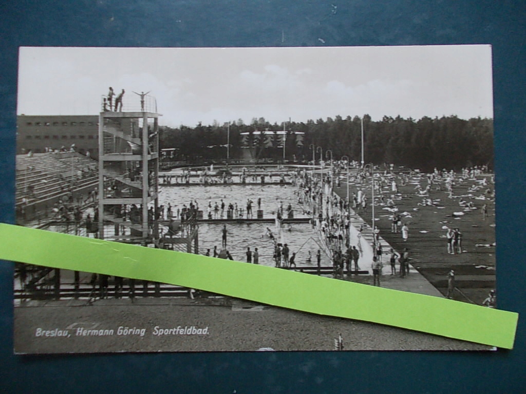 Wrocław Breslau stadion olimpijski basen