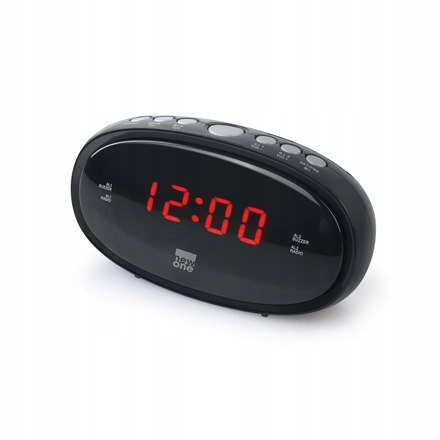 New-One Clock-radio CR100 Black, funkcja alarmu