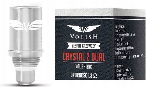 grzałka volish crystal 2 dual 1.8 ohm