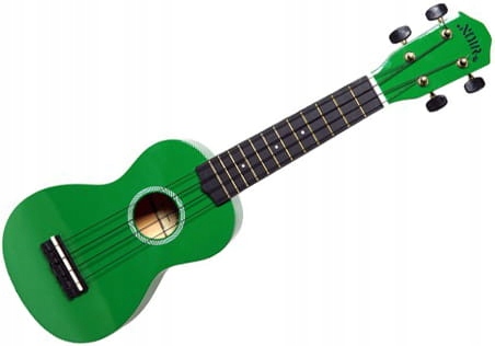 Baton Rouge Noir NU1S Green ukulele sopranowe