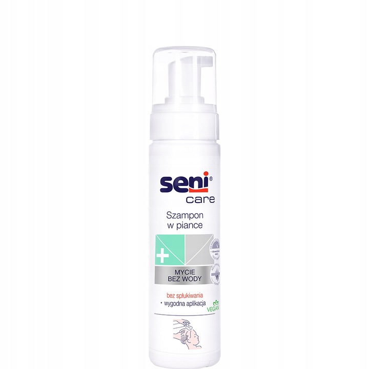 Seni Care Szampon w piance 200 ml bez spłukiwania