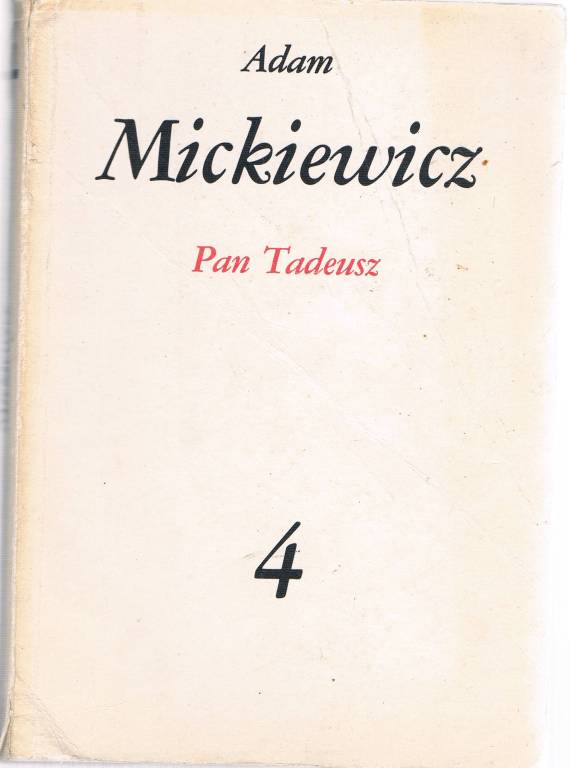 PAN TADEUSZ MICKIEWICZ