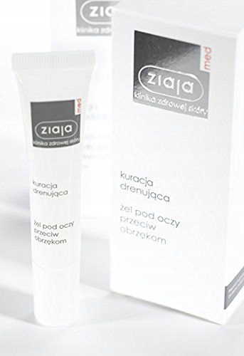 ZIAJA GEL UNDER THE EYES AGAINST SWELLING MED 15 ML DLA KOBIETY