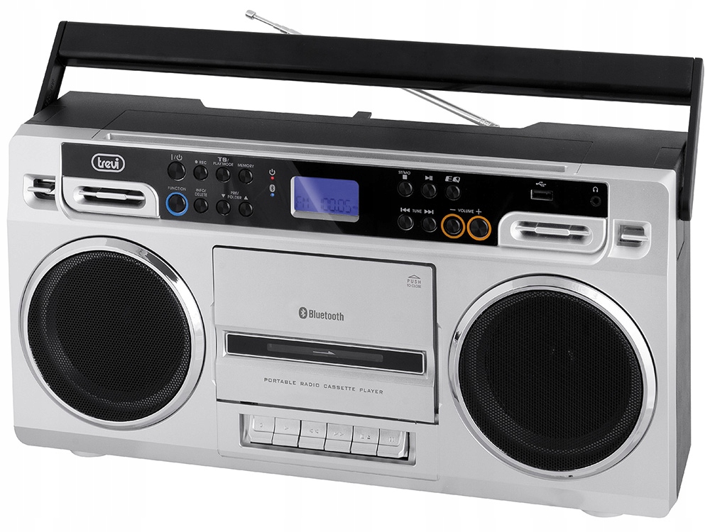 BOOMBOX RADIO TREVI RR504 BLUETOOTH/USB/MP3 KASETA