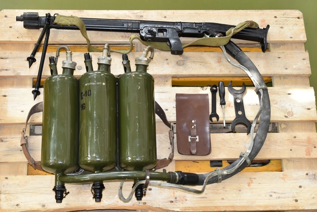 MIOTACZ OGNIA LPO-50, POZBAWIONY CECH UŻYTKOWYCH